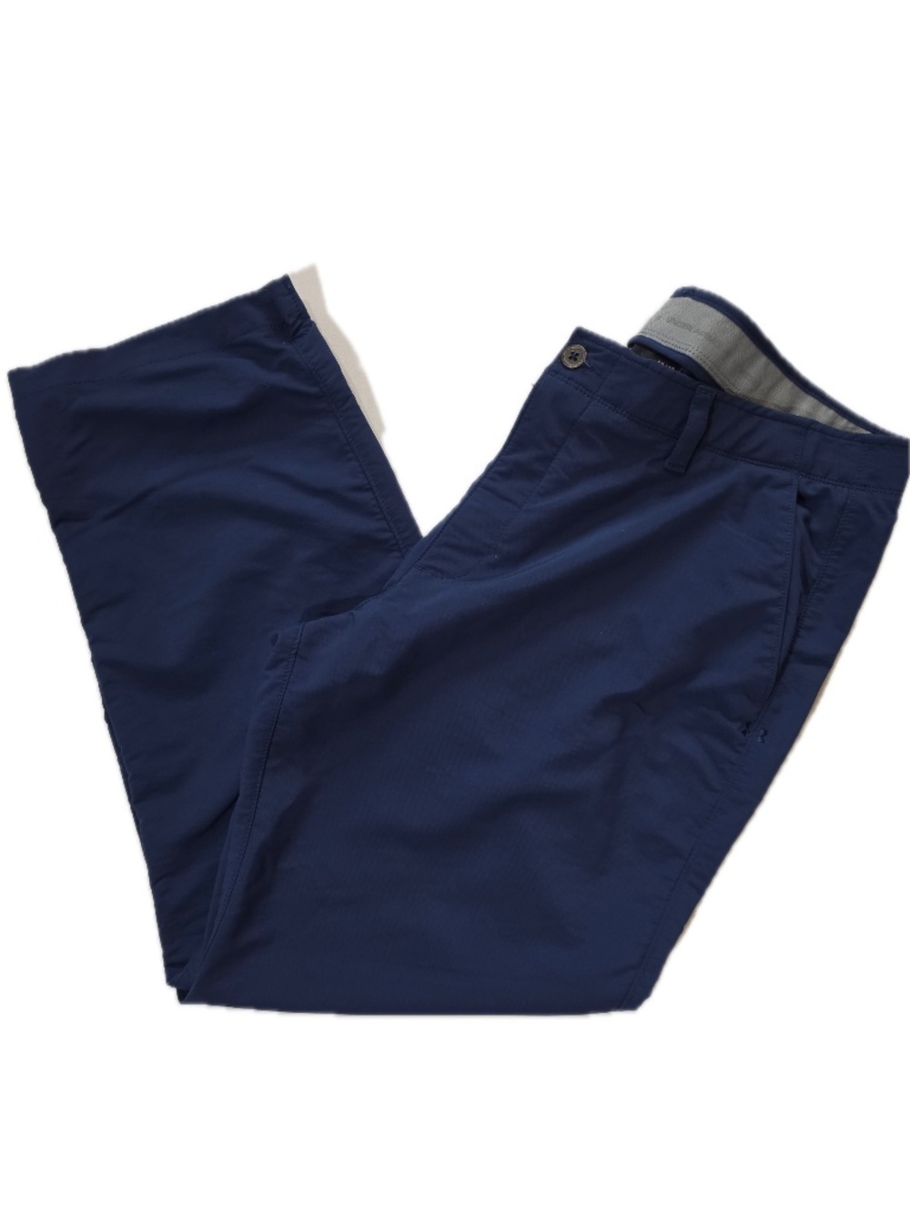 Under Armour Pants Mens‎ 40x30 Blue Chino Relaxed Fit Polyester Spandex Pockets